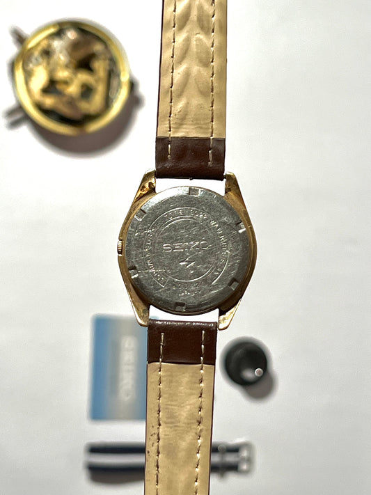Seiko 7005-8022 Gold Automatic Men’s Watch – Vintage 1970s Japan-Made Classic