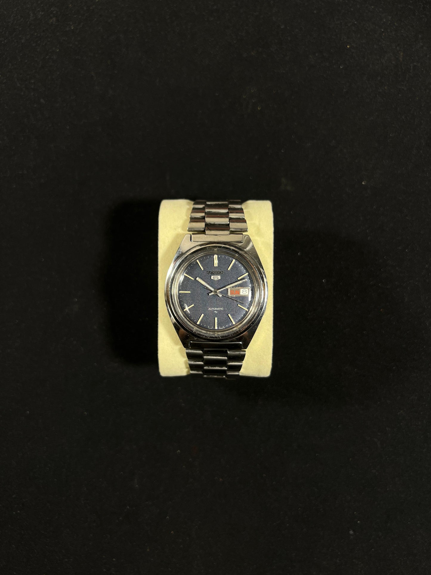 Seiko 7009-8750 Day-Date — Blue Dial Vintage Classic (Selected by vingtsecondes)