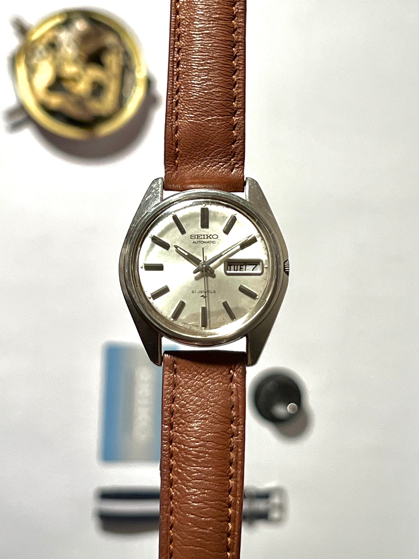 Seiko 7006-8000 Automatic Men’s Watch – Vintage 1970s Japan-Made Classic