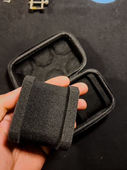 Étui de voyage compact pour montres – Boîte à montres 2 emplacements par Vingtsecondes LLC